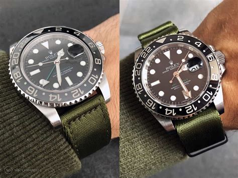 rolex on nato or steel|rolex nylon strap.